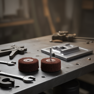 Disque abrasif Fervi pour polissage, 50 mm, max. 9000 tr/min, pour finition du métal et du bois - Product Image 3