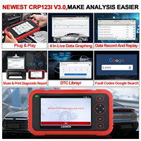 Escáner Automotriz LAUNCH CRP123I V3.0 de 5 Pulgadas, Modelo 2026, con Diagnóstico de 4 Sistemas y Soporte para CANFD y DOIP, Escáner de Diagnóstico para Autos