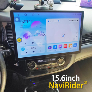 เครื่องเล่นวิดีโอมัลติมีเดียในรถยนต์ขนาด 15.6 นิ้ว รองรับ Carplay สำหรับรถยนต์มิตซูบิชิ เอาท์แลนเดอร์ 3 รุ่น GF0W GG0W ปี 2012-2018 พร้อมระบบนำทาง GPS และวิทยุติดรถยนต์ระบบแอนดรอยด์ - Product Image 1