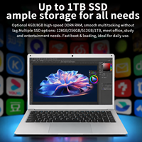 Ordinateur portable DIXIANG neuf, fabrication chinoise, 14 pouces, Intel N4020, RAM DDR4 4 Go, pour les professionnels, les étudiants et les jeux