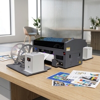 Printer Label Industri Plastik Tinta UV Kecepatan Tinggi Focus Vesa 830A Otomatis Media Ethernet Multiwarna Baru untuk Pencetakan BOPP