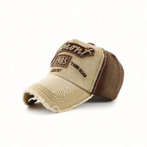 Gorra de Béisbol de 5 Paneles para Hombre, de Alta Calidad, 100% Algodón, con Logotipo Bordado Vintage, Personalizable - Product Image 2