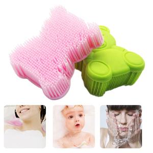 Cepillo de Ducha Exfoliante de Silicona Suave con Forma de Oso, Cómodo para Baño y Champú, para Bebés, Venta al por Mayor OEM y ODM - Product Image 5