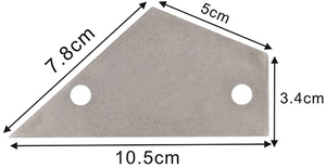 Kit de 6 Herramientas para <span class=keywords><strong>Luthier</strong></span> de Guitarra con Lima para Corostrar Trastes, Corostrador de Trastes de Acero Inoxidable y Protectores de Diapasón - Product Image 5
