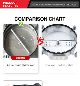 Épurateur de sol industriel en plastique de 20 pouces, nettoyeur rotatif de surface plane pour <span class=keywords><strong>terrasse</strong></span>, passerelle, piscine - Product Image 3