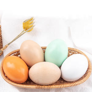 Œufs de Pâques et de canard simulés <span class=keywords><strong>pour</strong></span> enfants, décorations et farces pratiques peintes par les enfants - Product Image 3