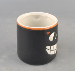 Taza de Cerámica con Gato Negro de Halloween, Taza de Café con Gato de Cheshire en Relieve 3D, Taza de Té Espeluznante para Regalo de Fiesta, Taza de Cerámica Novedosa - Product Image 3