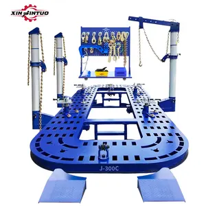 Xinjintuo Car Chassis Straightening Bench Auto Body Repair Frame Machine With Clamps Pulling Towers For All Kinds Of Vehicles