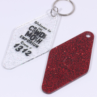 Porte-clés Rétro Élégant en Plastique Vigreat, Personnalisé avec Impression UV, Idéal pour Festivals, Cadeaux, Décoration de Sacs et de la Maison