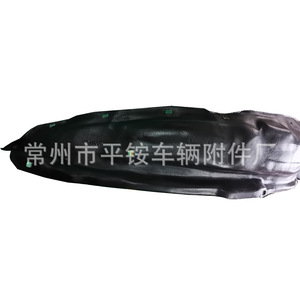 แผ่นบังโคลนหน้ารถยนต์โตโยต้า ฟอร์จูนเนอร์ ปี 2005-2008 สีดำ ทำจากพลาสติก อะไหล่ทดแทน รุ่น TY66067 - Product Image 2