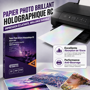 Fornitura all'Ingrosso di Carta Fotografica Olografica Arcobaleno 260gsm Fogli <span class=keywords><strong>A4</strong></span>, Carta Fotografica con Finitura Olografica, Carta Fotografica RC Olografica - Product Image 1