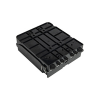 Boîtier de distribution de fibre optique ABS 24 cœurs extérieur, répartiteur PLC 1:16, 2 entrées 5 sorties, ST-F237, 1,5 kg, 1 plateau, 310x255x100mm