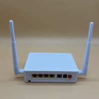Terminal de Red Óptica FTTH GPON EPON ONU ONT F663NV9, XPON, 2GE+2FE, con Módem WIFI/Fibra, Router con Firmware en Inglés