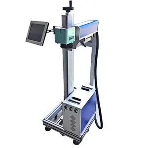 3W 5W 10W UV fliegen laser kennzeichnung maschine für produktion linie kennzeichnung