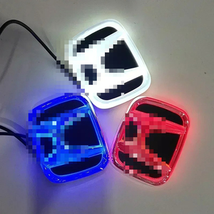 Emblema Luminoso <span class=keywords><strong>LED</strong></span> 5D per Griglia Anteriore e Bagagliaio Auto, Adesivo per Honda Accord, Odyssey, CRV, Civic, CITY, Crosstour, Inspire, Pilot - Product Image 6