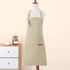 Wholesale Custom Logo New Design Canvas <b>Work</b> <b>Apron</b> for Nail Art Beauty Painting Western Restaurant Coffee Shop Kitchen Bbq <b>Apron</b> - Product Image 3