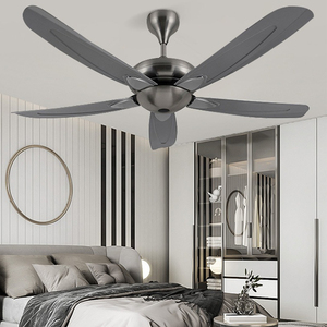 โคมไฟ LED แบบนอร์ดิกที่ทันสมัยเรียบง่ายสำหรับร้านอาหารห้องนั่งเล่นห้องเรียนควบคุมระยะไกลพัดลมเพดานไฟฟ้าอุปกรณ์ให้แสงสว่าง - Product Image 4