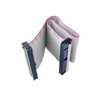 Cable IDE de 40 pines y 80 hilos con paso de 2.54 mm, cable plano IDC ATA de 18 pulgadas, macho a hembra, para transmisión de datos de disco duro