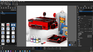 2026 Automatic XP600 Print Head Desktop Printer and White Ink Mixing Designed Size Printing and Heat Transfer Applications - Product Image 6