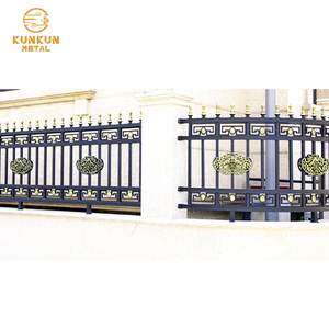 Clôture en aluminium <span class=keywords><strong>composite</strong></span> horizontale de conception nouvelle, modèle 3D architectural néo-zélandais, clôture bon marché - Product Image 3