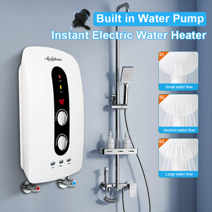 Calentador de Agua Eléctrico Instantáneo sin Tanque de 220V y 5500W con Bomba de Agua Integrada para Baño, Venta al Por Mayor de Fábrica - Product Image 2