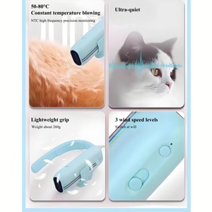 Sèche-col professionnel pour animaux à faible bruit, mains libres, réglable à 360°, pour toilettage canin - Product Image 6