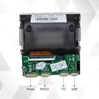 Cashino CSN-A1K 58mm RS232 USB 12V מיני מיקרו פנל הר משובץ זול כרטיס תרמית מדפסת מודול מחיר עבור משקל