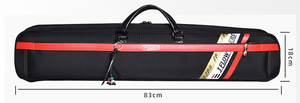 Estuche para tacos de billar Jflowers 3x4 con correas de mochila, funda blanda para transporte de tacos de billar, para 3 culatas, 4 varas y accesorios de billar - Product Image 6