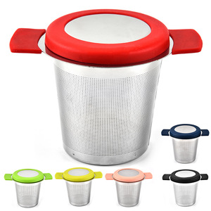 Infusore per Tè in Acciaio Inox a Maglia Fine, Riutilizzabile, per Tè Sfuso e Caffè - Product Image 5