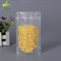 Petits sacs en plastique transparents et réutilisables à fermeture éclair, personnalisés, écologiques, durables, 500 unités