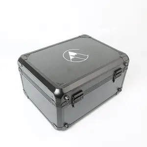 Venta al por mayor de alta calidad de aluminio maletín con personalizar espuma en el interior