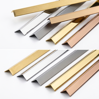 Système de nivellement de carreaux, cale en aluminium, bande d'angle en L, protection murale anti-impact, bordure décorative pour projets de rénovation