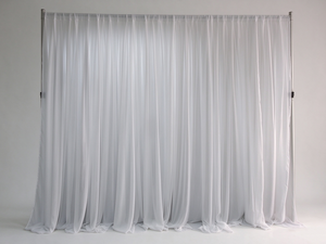 ชุดโครงเหล็กสำหรับผ้าม่านปรับระดับได้สำหรับงานแต่งงาน - Product Image 1