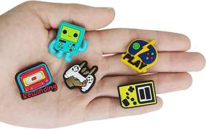 Pvc Schoenenbedels Voor Tieners Sportspelden Met Basketbalvoetbal Honkbal Videogame Astronaut-Thema 'S - Product Image 4