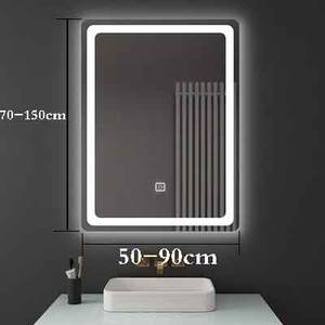 <span class=keywords><strong>Espejo</strong></span> de baño inteligente <span class=keywords><strong>con</strong></span> luz led antiniebla <span class=keywords><strong>para</strong></span> colgar en la pared del inodoro, <span class=keywords><strong>espejo</strong></span> luminoso <span class=keywords><strong>con</strong></span> pantalla táctil - Product Image 2