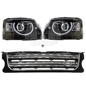 Parrilla Delantera para Auto, Rejilla para Parachoques, Faro Dinámico, Kit de Carrocería para Land Rover Defender Discovery 4 2010-2016, Accesorios para Auto - Product Image 6