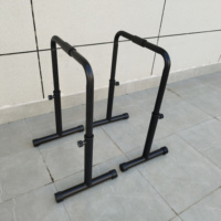 DP8226 Heavy Duty Dip Stand Station Hauteur réglable Haut du corps Équipement pour triceps Dips