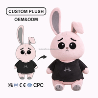Fabricant professionnel de jouets en peluche sur mesure, du dessin à la réalisation, service OEM ODM de haute qualité, animaux en peluche personnalisés