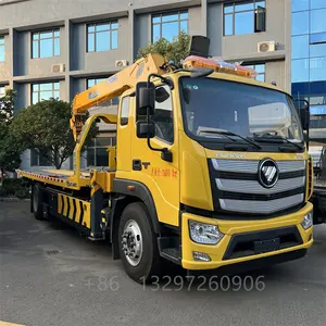 Çin marka 8 back 8t tow çekici kamyon tamir kamyonu vinç fiyatı ile
