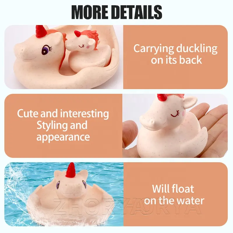 Zhorya personalizado divertido Animal Bpa libre de silicona bebé juguetes de baño para niños bañeras juguete de agua
