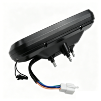 Rakitan Instrumen Elektrik MrGauge dengan Layar Speedometer Cerdas LED Resolusi Tinggi dan Akselerator untuk Sepeda Listrik