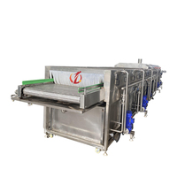 Pasteurisateur tunnel de type pulvérisation 4000*800, prix usine, capacité personnalisable, équipement de stérilisation industriel