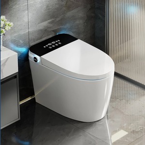 Toilettes intelligentes tout-en-un pour hôtels et maisons d'hôtes, entièrement automatiques, à assistance électrique, avec désodorisation automatique et activation par capteur - Product Image 2