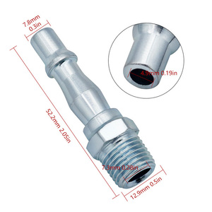Komponen pneumatik konektor cepat Inggris 1/4PT - Product Image 2