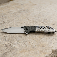Couteau de poche tactique pliable, lame en acier 3Cr13, manche en aluminium ABS, EDC, outil de survie en plein air, camping, chasse