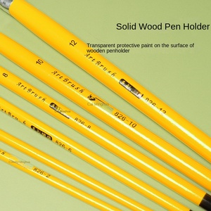 Juego <span class=keywords><strong>de</strong></span> Pinceles <span class=keywords><strong>de</strong></span> Gouache para Estudiantes <span class=keywords><strong>de</strong></span> Arte Huixishi, Pinceles <span class=keywords><strong>de</strong></span> Madera para Pintura al Óleo, Acrílico y Acuarela, Pinceles <span class=keywords><strong>de</strong></span> Alta Calidad con Logotipo Personalizado - Product Image 4