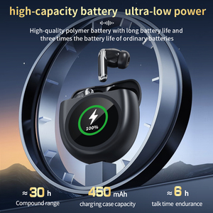2025 Nieuwigheid Premium Mp3 Tws Bluetooth Oortelefoon Actieve Ruisonderdrukking Anc Enc Oordopjes En Luidspreker - Product Image 2