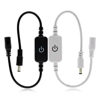 Interrupteur tactile à intensité variable pour bande LED, fonction mémoire, 12V 24V 4A, pour rubans lumineux COB SMD, réglable 3528 5050 5630