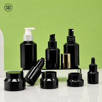 Ensemble de flacons cosmétiques Mingsheng 15g 30g 50g 100g Pots à crème en verre inclinés 15ml 30ml 60ml 100ml 120ml 200ml Flacons pulvérisateurs