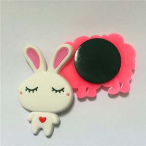 Aimants de réfrigérateur en caoutchouc PVC souple 3D avec design personnalisé, logo de dessin animé animal sur mesure - Product Image 6